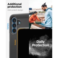 Удароустойчив, твърд кейс за Samsung A37 5G от Spigen Tough Armor - Black