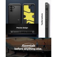 Удароустойчив, твърд кейс за Samsung A37 5G от Spigen Tough Armor - Black