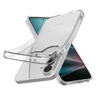 Удароустойчив, силиконов кейс за Samsung Galaxy A37 5G от Spigen Liquid Crystal - Crystal Clear