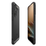Удароустойчив кейс за Samsung Galaxy A57 5G от Spigen Rugged Armor - Matte Black