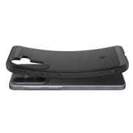 Удароустойчив кейс за Samsung Galaxy A57 5G от Spigen Rugged Armor - Matte Black