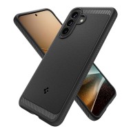 Удароустойчив кейс за Samsung Galaxy A57 5G от Spigen Rugged Armor - Matte Black
