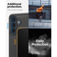 Удароустойчив кейс за Samsung Galaxy A57 5G от Spigen Rugged Armor - Matte Black