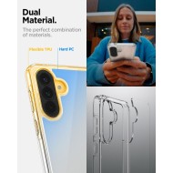 Удароустойчив кейс за Samsung Galaxy A57 5G от Spigen Ultra Hybrid - Crystal Clear