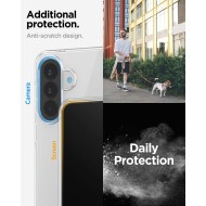 Удароустойчив, силиконов кейс за Samsung Galaxy A57 5G от Spigen Liquid Crystal - Crystal Clear