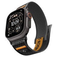 SPIGEN ATHLEX AIR 2 APPLE WATCH 8 / 9 / 10 / 11 / SE / ULTRA (44 / 45 / 46 / 49 MM) ACTIVE BLACK / ORANGE