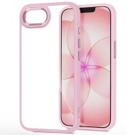 Твърд кейс за iPhone 16e / 17e от Tech-Protect MagMat - Soft Pink / Clear