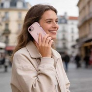 Твърд кейс за iPhone 16e / 17e от Tech-Protect MagMat - Soft Pink / Clear