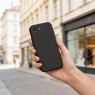 Твърд силиконов кейс с MagSafe за iPhone 16e / 17e от Tech-Protect Silicone - Black