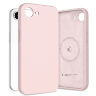 Твърд силиконов кейс с MagSafe за iPhone 16e / 17e от Tech-Protect Silicone - Pink Pearl