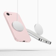 Твърд силиконов кейс с MagSafe за iPhone 16e / 17e от Tech-Protect Silicone - Pink Pearl