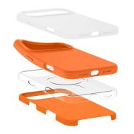 SPIGEN SILICONE FIT MAG MAGSAFE IPHONE 17 PRO COSMIC ORANGE