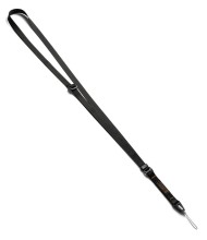 RINGKE LANYARD STRAP CROSSBODY BLACK