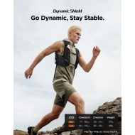 SPIGEN A721 DYNAMIC SHIELD RUNNING VEST ACTIVE (M-L) + SOFT FLASK BLACK