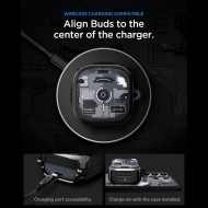 SPIGEN ULTRA HYBRID SAMSUNG GALAXY BUDS 4 / 4 PRO ZERO ONE BLACK