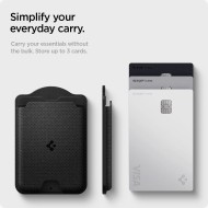 SPIGEN URBAN FIT WALLET MAGSAFE MAGNETIC CARD HOLDER GALAXY S BLACK