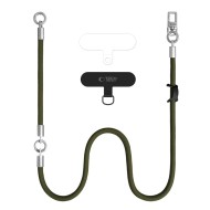 TECH-PROTECT C10S ROPE CROSSBODY & WRIST OLIVE GREEN/TITANIUM