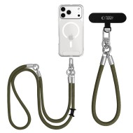 TECH-PROTECT C10S ROPE CROSSBODY & WRIST OLIVE GREEN/TITANIUM