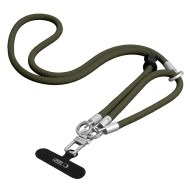TECH-PROTECT C10S ROPE CROSSBODY & WRIST OLIVE GREEN/TITANIUM
