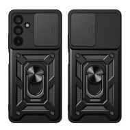 Удароустойчив калъф за Samsung Galaxy A27 5G от Tech-Protect CamShield Pro - Black