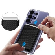 TECH-PROTECT CH02 MAGWALLET MAGSAFE UNIVERSAL MAGNETIC CARD HOLDER CARBON