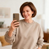 Силиконов кейс за Samsung Galaxy A27 5G от Tech-Protect Icon - Brown