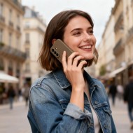 Силиконов кейс за Samsung Galaxy A27 5G от Tech-Protect Icon - Brown