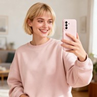 Силиконов кейс за Samsung Galaxy A27 5G от Tech-Protect Icon - Pink