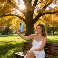 Твърд кейс с MagSafe пръстен за Samsung Galaxy A57 5G от Tech-Protect MagMat - IcyBlue
