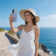 Твърд кейс с MagSafe пръстен за Samsung Galaxy A57 5G от Tech-Protect MagMat - IcyBlue
