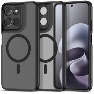 Твърд кейс с MagSafe пръстен за Motorola Moto G57 Power / G67 Power от Tech-Protect MagMat - Matte Black