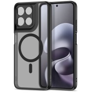 Твърд кейс с MagSafe пръстен за Motorola Moto G57 Power / G67 Power от Tech-Protect MagMat - Matte Black