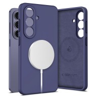 Твърд силиконов кейс с MagSafe за Samsung Galaxy S26 от Tech-Protect Silicone - Cobalt Violet