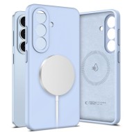 Твърд силиконов кейс с MagSafe за Samsung Galaxy S26 от Tech-Protect Silicone - Sky Blue