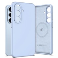 Твърд силиконов кейс с MagSafe за Samsung Galaxy S26 от Tech-Protect Silicone - Sky Blue