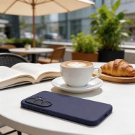 Твърд силиконов кейс с MagSafe за Samsung Galaxy S26 Ultra от Tech-Protect Silicone - Cobalt Violet