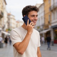 Твърд силиконов кейс с MagSafe за Samsung Galaxy S26 Ultra от Tech-Protect Silicone - Cobalt Violet