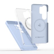 Твърд силиконов кейс с MagSafe за Samsung Galaxy S26 Ultra от Tech-Protect Silicone - Sky Blue