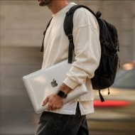 Тънък кейс за Apple Macbook Neo 13 2026 от Tech-Protect Smartshell - Crystal Clear