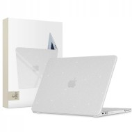 Тънък кейс за Apple Macbook Neo 13 2026 от Tech-Protect Smartshell - Glitter Clear
