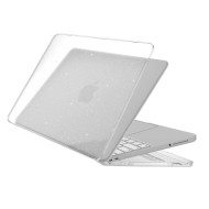 Тънък кейс за Apple Macbook Neo 13 2026 от Tech-Protect Smartshell - Glitter Clear