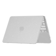 Тънък кейс за Apple Macbook Neo 13 2026 от Tech-Protect Smartshell - Glitter Clear