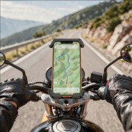 TECH-PROTECT V6 UNIVERSAL BIKE & MOTORCYCLE MOUNT BLACK
