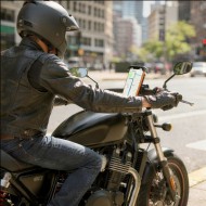 TECH-PROTECT V6 UNIVERSAL BIKE & MOTORCYCLE MOUNT BLACK