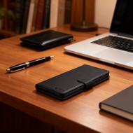 Кожен тефтер за Samsung Galaxy A27 5G  от Tech-Protect Wallet - Black