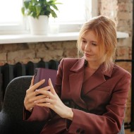 Кожен тефтер за Samsung Galaxy A27 5G  от Tech-Protect Wallet - Mulberry