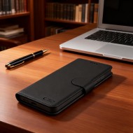 Кожен тефтер за Samsung Galaxy S26 от Tech-Protect Wallet - Black