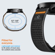 SPIGEN ATHLEX AIR GARMIN QUICK RELEASE 22 MM ACTIVE BLACK/ORANGE