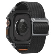 SPIGEN LITE FIT PRO & TEMPERED GLASS APPLE WATCH ULTRA 1 / 2 / 3 (49 MM) MATTE BLACK