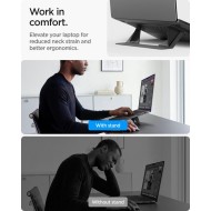 SPIGEN LD201-S6 SLIMFOLD LAPTOP STAND SPACE GREY